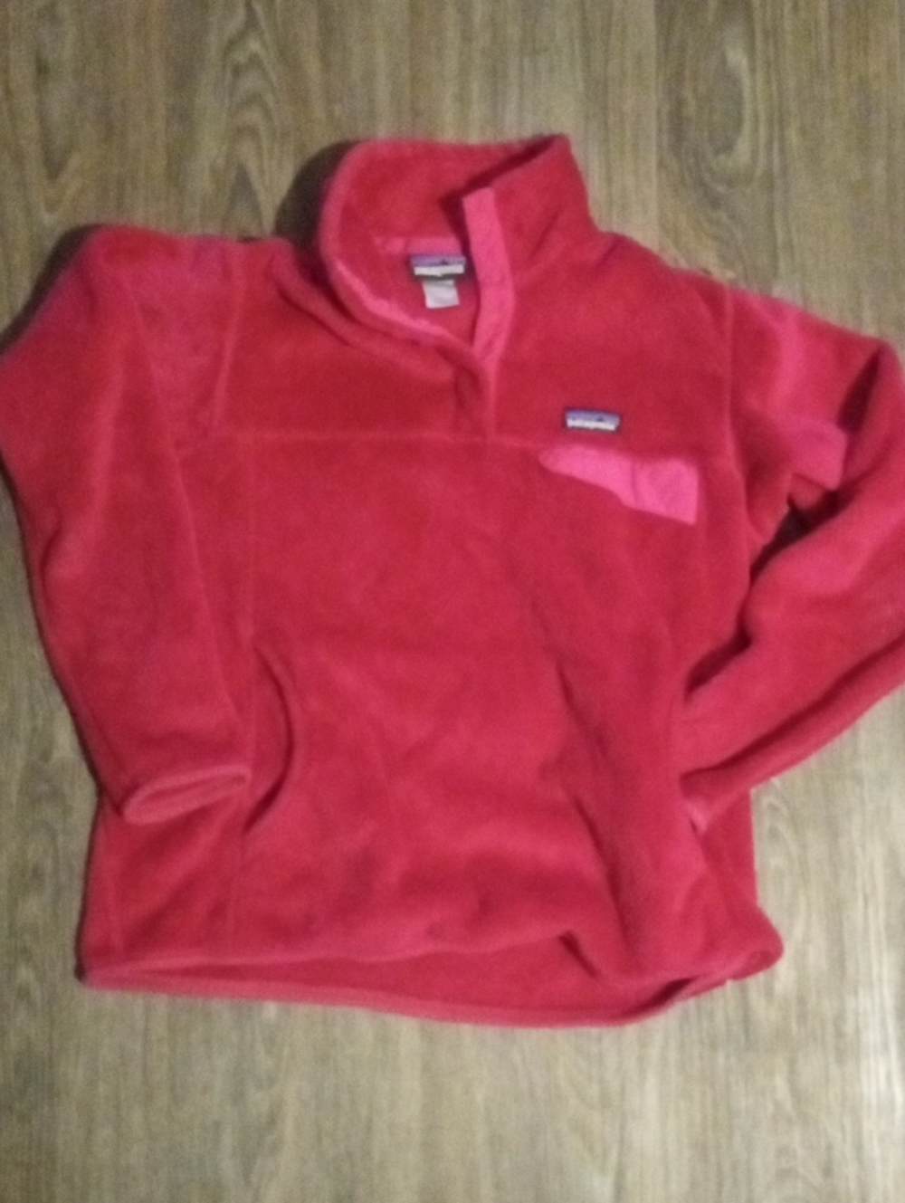 Patagonia Women's Pink Half-Zip Fleece Pullover